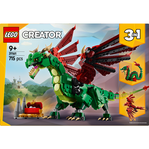 LEGO® CREATOR 31161 Srednjovjekovni zmaj slika 4