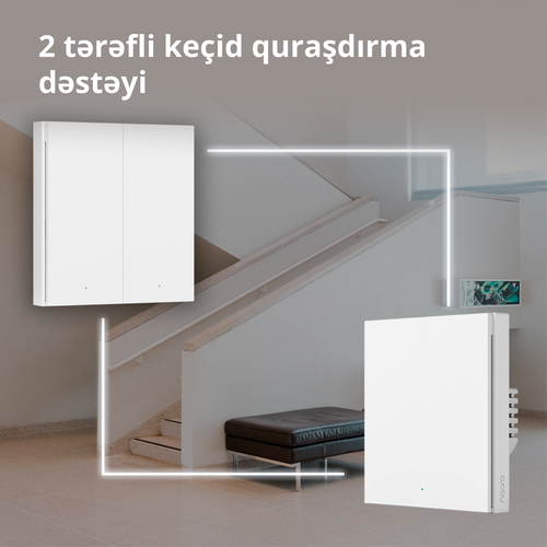 Aqara Smart Wall Switch H1 (with neutral, double rocker): Model: WS-EUK04; SKU: AK074EUW01 slika 39