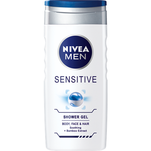 NIVEA Men Sensitive Gel za tijelo i kosu 250 ml slika 1