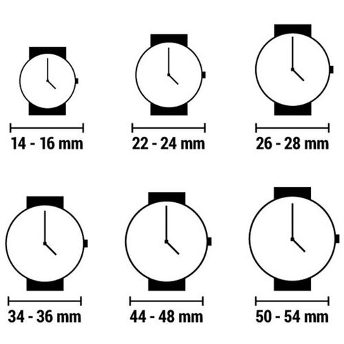 Uniseks satovi Time Force TF2341B-02 (Ø 30 mm) slika 3