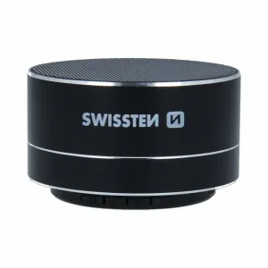 Swissten Bluetooth zvučnik 3W i-metal crna