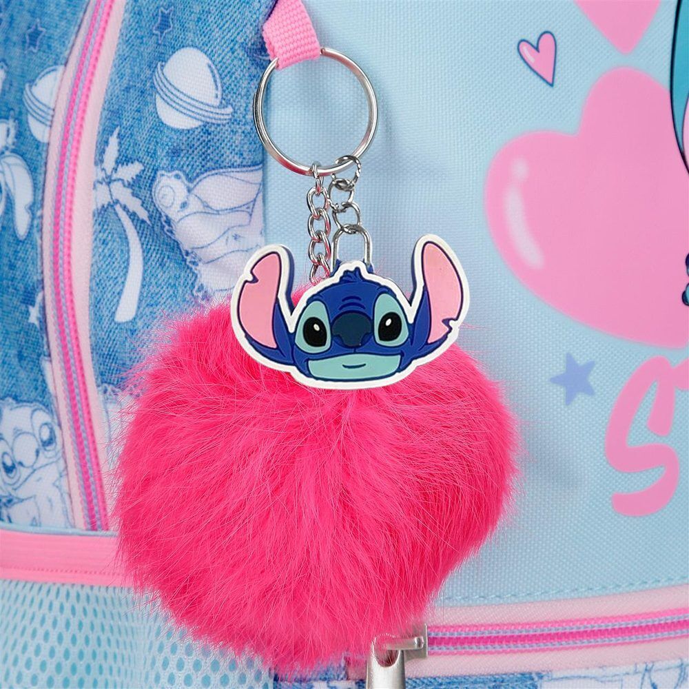 Mochila Hearts Stitch Disney 38 cm prilagodljiva slika 2