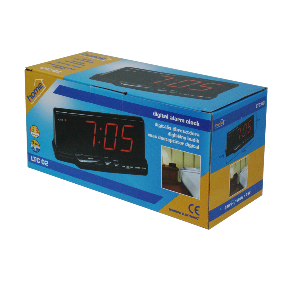 home Sat sa alarmom, LED zaslon - LTC 02 slika 2