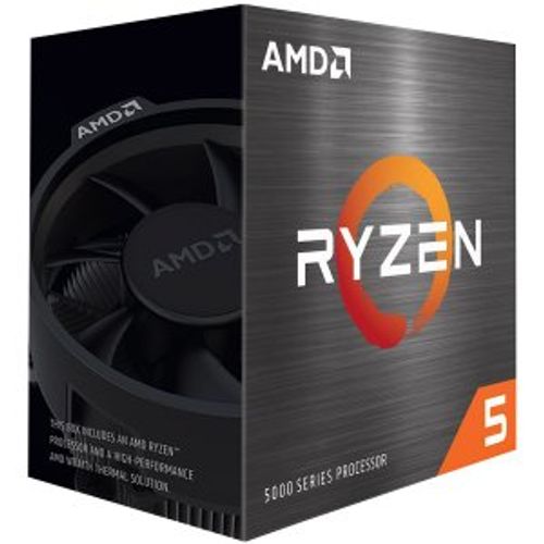 AMD 100-100000065BOX CPU AM4 Ryzen 5 5600X, 6C/12T, 3.7GHz (4.6GHz), 65W, 3MB L2, 32MB L3, Box slika 1