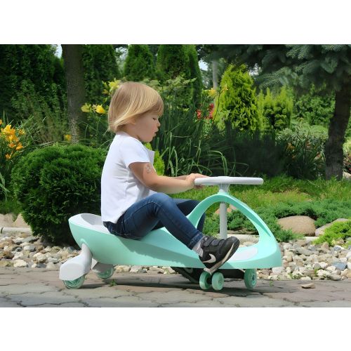 Ecotoys Wiggle Guralica Za Decu Led Točkovi Green  slika 4