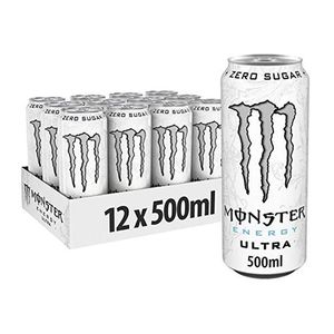 Monster Energy Ultra White Zero Sugar 0,5l 12/1 limenka XXL
