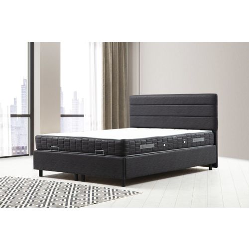 Motya Set 90 x 190 - Anthracite Anthracite Single Mattress, Base & Headboard slika 1