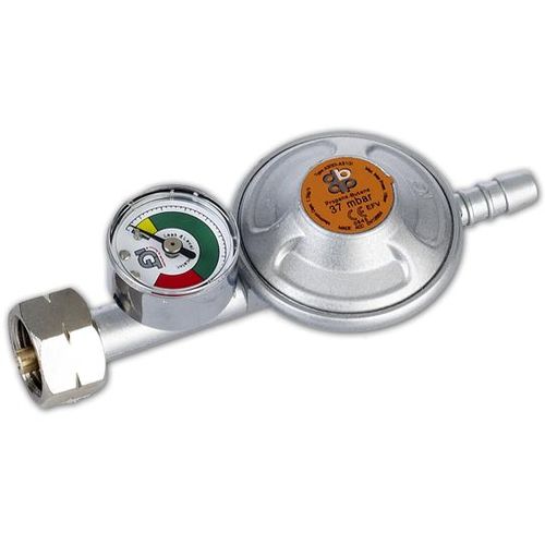 Plinski regulator 37mbar 1,5kg/h s sigurnosnim ventilom i manometrom BradAS slika 1