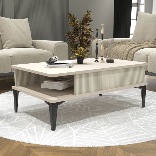 Marin - Grey Grey Coffee Table slika 3