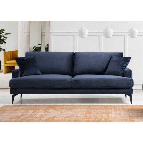 Atelier Del Sofa Trosjed PAPIRA tamnoplavi, Papira 3 Seater - Navy Blue slika 1