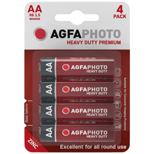 Agfa Zinc baterije, AA, 1.5 V, blister 4 kom. - AA B4