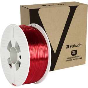 Verbatim 55062  3D pisač filament PETG  2.85 mm 1 kg crvena (prozirna)  1 St.