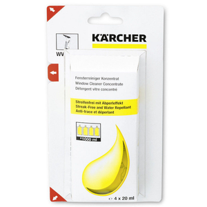 KARCHER koncentrat za pranje stakla RM 503 4x20 ml