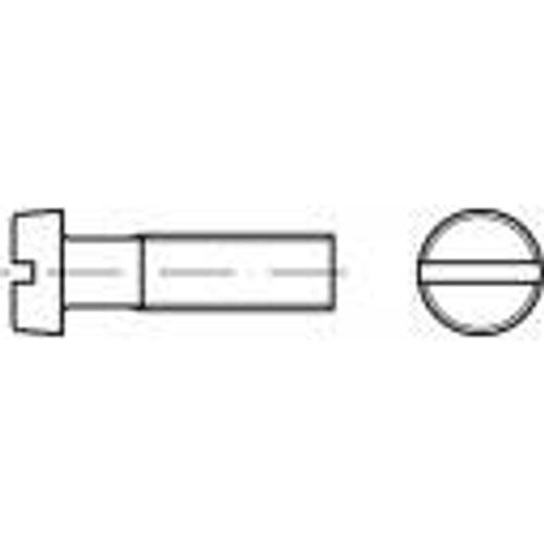 TOOLCRAFT TO-5445246 vijci s cilindričnom glavom M8 16 mm utor DIN 84 mjed 100 St. slika 1