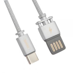 Kabel REMAX Dominator Fast Charging data cable RC-064 Type-C, 1m (srebrna)