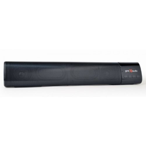 SPK-BT-BAR400-01 Gembird Bluetooth speaker soundbar 2x5W FM, USB, SD, AUX, mikrofon, black slika 3