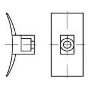 TOOLCRAFT postolje TO-5454864 100 St.