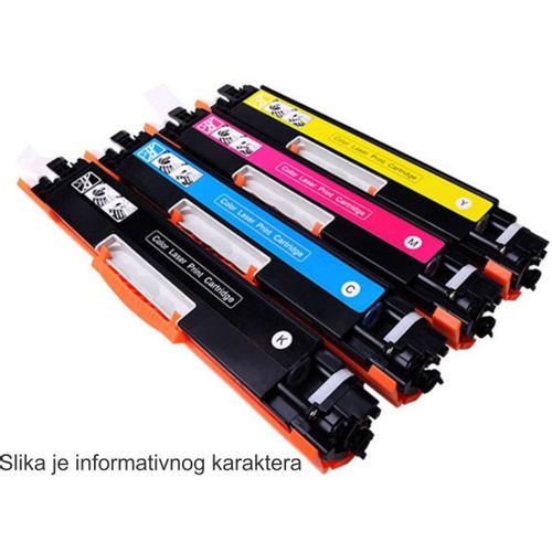 Toner Gembird CE312A/CF352A, CP1025/M175/M176/M177, zam. kaseta za HP Yellow 1k slika 1