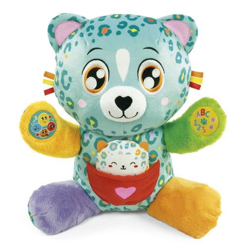 Baby Leopard interactive plush toy slika 1