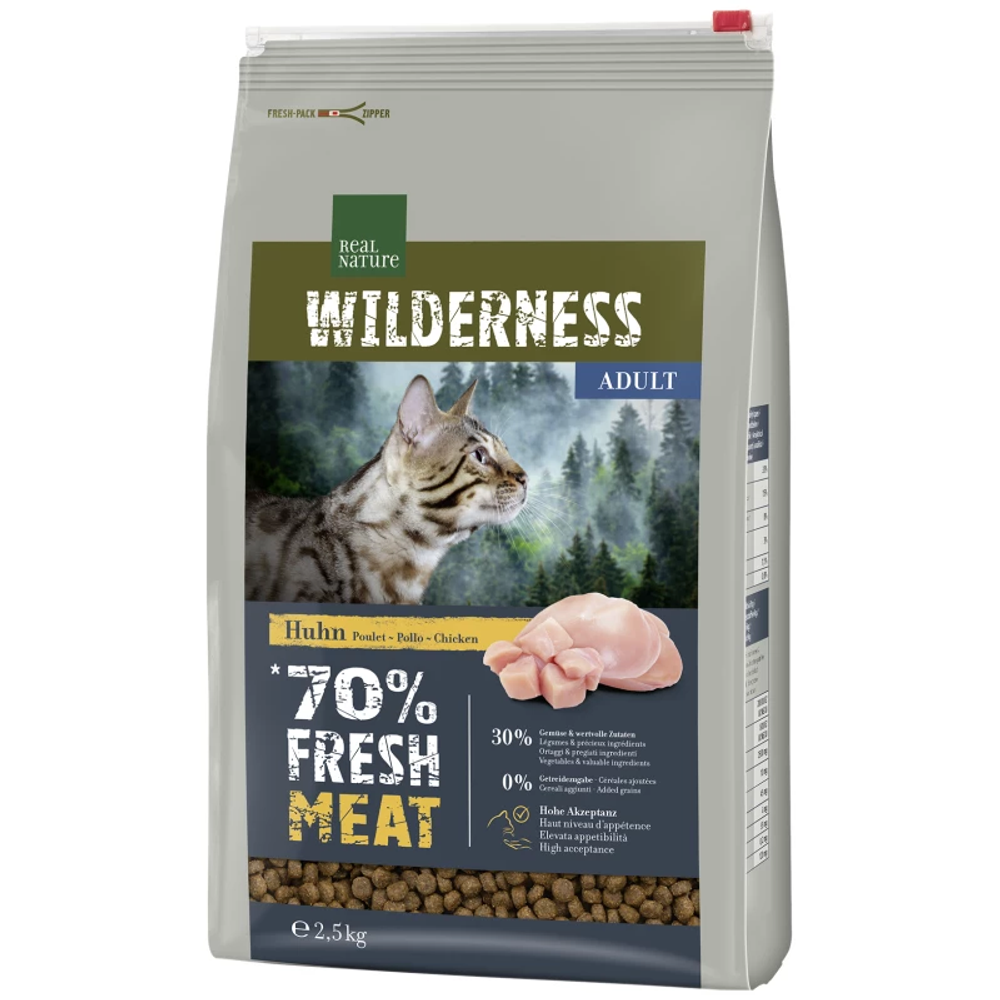 Real Nature Cat Wilderness Fresh Meat Adult piletina slika 1