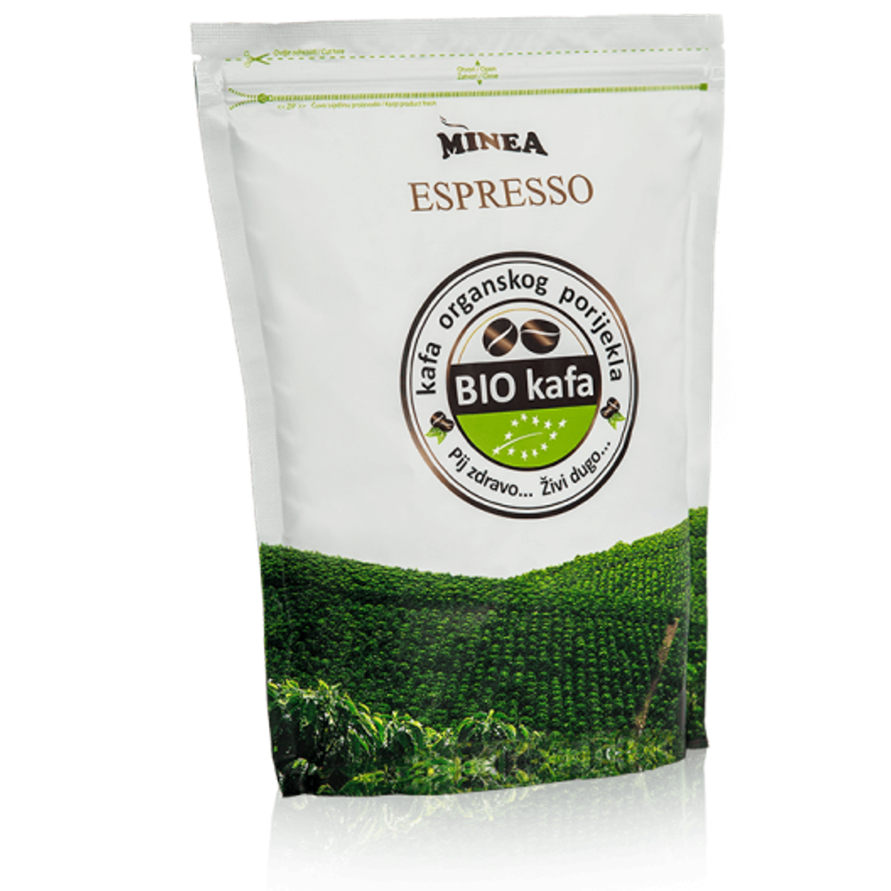 Minea Bio mljevena kafa za domaćinstvo 250g slika 1