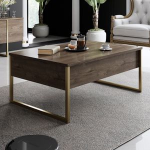 Kafa Stol Luxe - Orah i Zlato