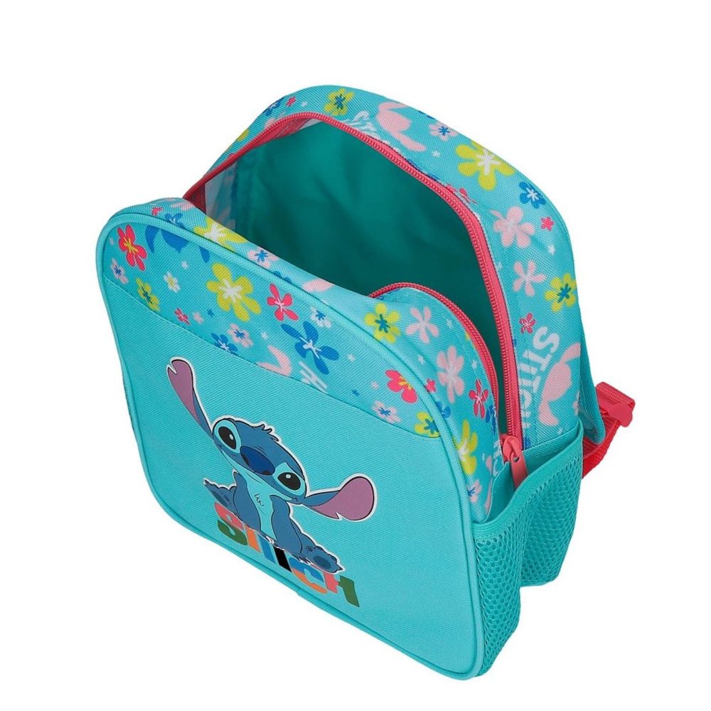 Stitch Ranac 25 cm dječiji sa kolicima Aloha 49520T2, plavi slika 2