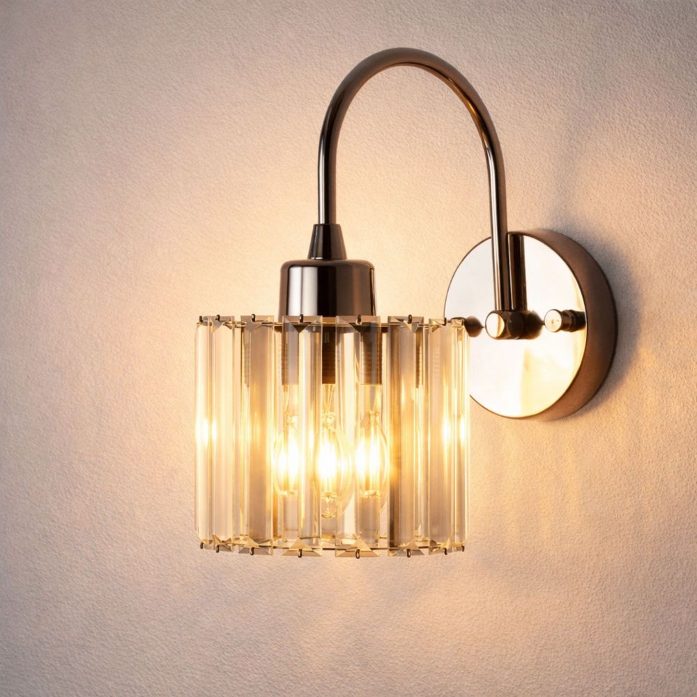Zidna Lampa Yakops - 15710 - A, boje: Hrom slika 4