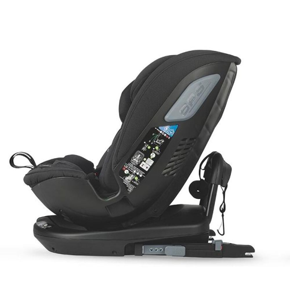 Coccolle® Autosjedalica Velsa iSize 360° 40-150cm Isofix, Jet Black slika 9