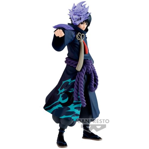 Naruto Shippuden Animation 20Th Anniversary Costume Sasuke Uchiha 16cm slika 1