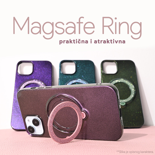 Torbica Magsafe Ring za iPhone 11 Pro Max 6.5 zelena slika 1