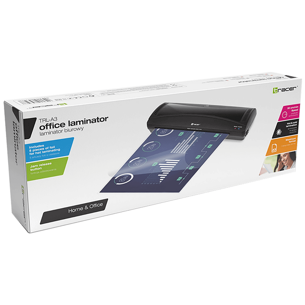 Tracer Laminator / Plastifikator A3, Home&amp;Office - LAMINATOR TRL-A3 slika 2
