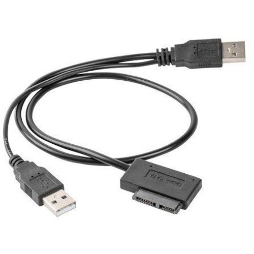 A-USATA-01 Gembird External USB to SATA adapter for Slim SATA SSD, DVD slika 1