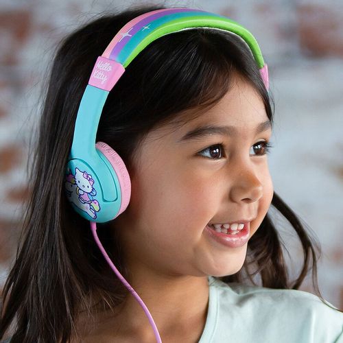 Hello Kitty Unicorn kids headphones slika 2