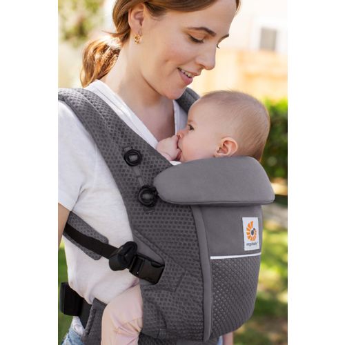 Ergobaby Adapt Soft Flex Mesh nosiljka,  Graphite Grey slika 6