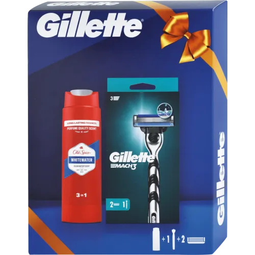 Gillette PP (XMAS MACH3 2UP+OLD S. SG 250ML slika 1