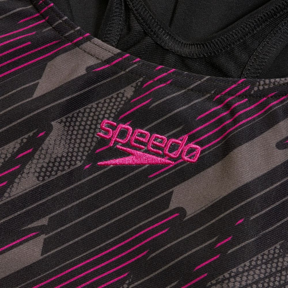 Speedo Ženski kupaći kostim HYPERBOOM PLMT MSBK AF BLACK-PINK slika 4