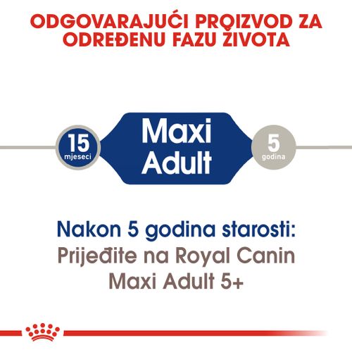 ROYAL CANIN SHN Maxi Adult, Potpuna hrana za odrasle pse velikih pasmina, 4 kg slika 8