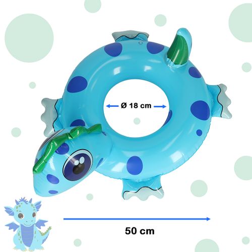 Kolut na napuhavanje Dinosaur Plavi 50 cm slika 3