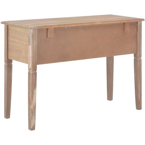 280072 Writing Desk Brown 109,5x45x77,5 cm Wood slika 47