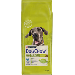 DOG CHOW Adult Large Breed Puretina, potpuna hrana za kućne ljubimce, za odrasle pse velikih pasmina, 14 kg