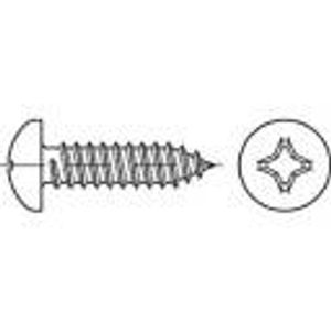 TOOLCRAFT 1068116 vijci s lećastom glavom za lim 5.5 mm 70 mm križni philips DIN 7981 nehrđajući čelik A2 100 St.