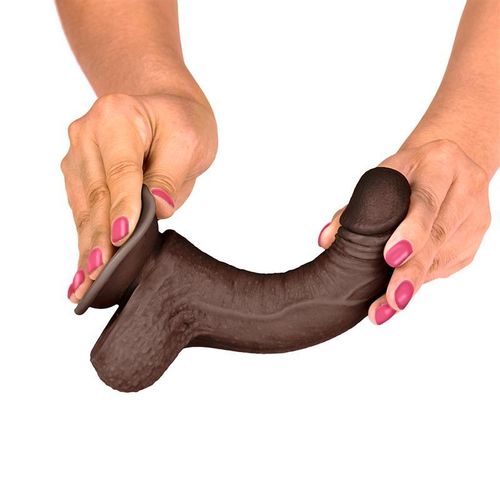 Liketrue Slidy realistični dvoslojni dildo 17,8cm slika 54