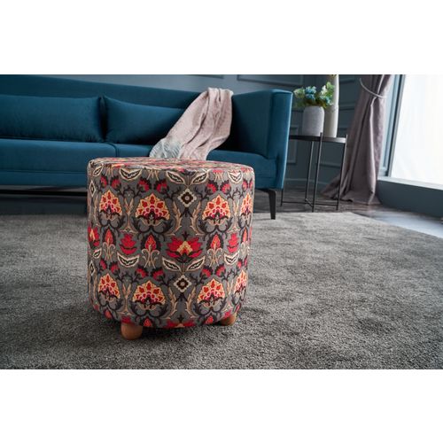 Atelier Del Sofa Bonita Puf Silindir Multicolor Pouffe slika 4