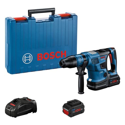 Bosch akumulatorski elektro-pneumatski čekić  GBH 18V-36 C, 2 x 8.0 Ah ProCORE + kofer , SDS max, 0611915002 slika 1