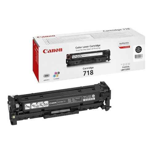 TONER CANON CRG-718BK LBP7200 BLACK 3,4K #2662B002  slika 1