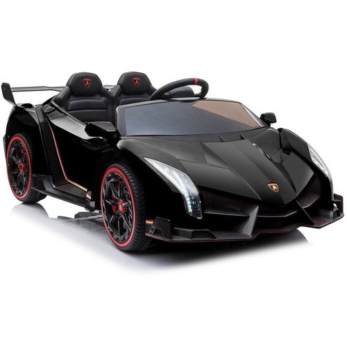 Licencirani Lamborghini Veneno crni - auto na akumulator slika 1