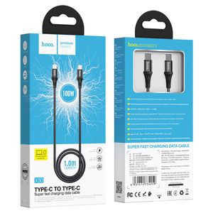 HOCO Kabel za punjenje (X50 Exquisito) USB Type-C na USB Type-C PD 100W 5A 1.0m crni