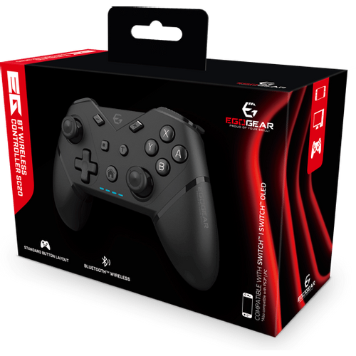 EGOGEAR SC20 WIRELESS CONTROLLER BLACK SWITCH, PC, PS3 slika 4