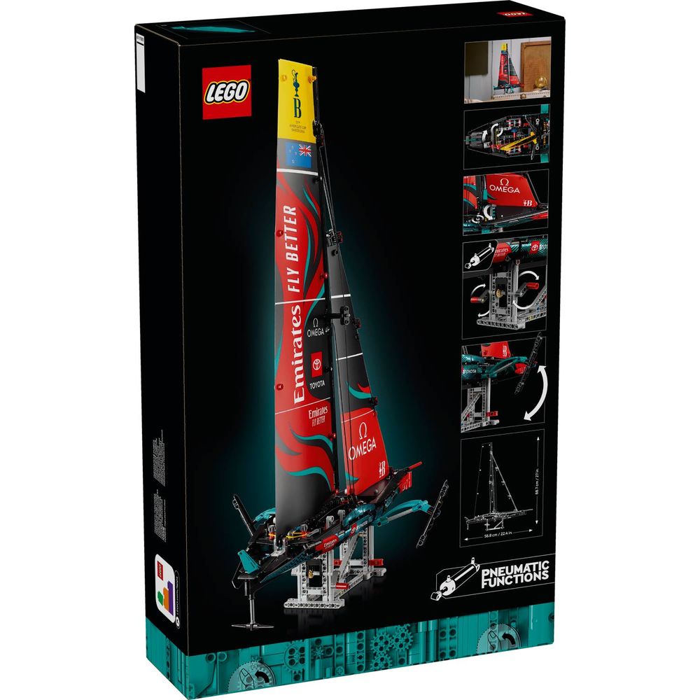 LEGO 42174 Emirates Team New Zealand AC75 Jahta slika 13
